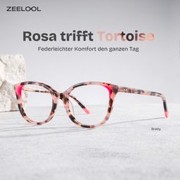 Brady Rosa-Tortoise Schmetterling Brille1