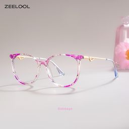 Babbage Lila Rund Brille0