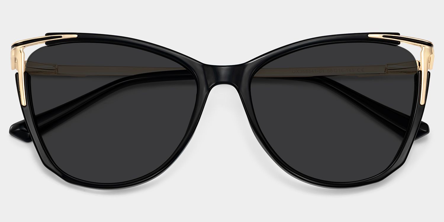 Pace Cat Eye Style in Schwarz Sonnenbrille | ZEELOOL1