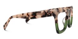 Benitez Grün-Tortoise Quadratisch Brille3