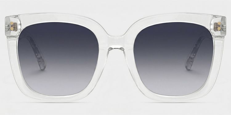 Nada Klar Quadratisch Sonnenbrille