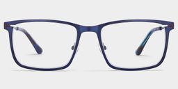 Roxana Blau Rechteckig Brille3