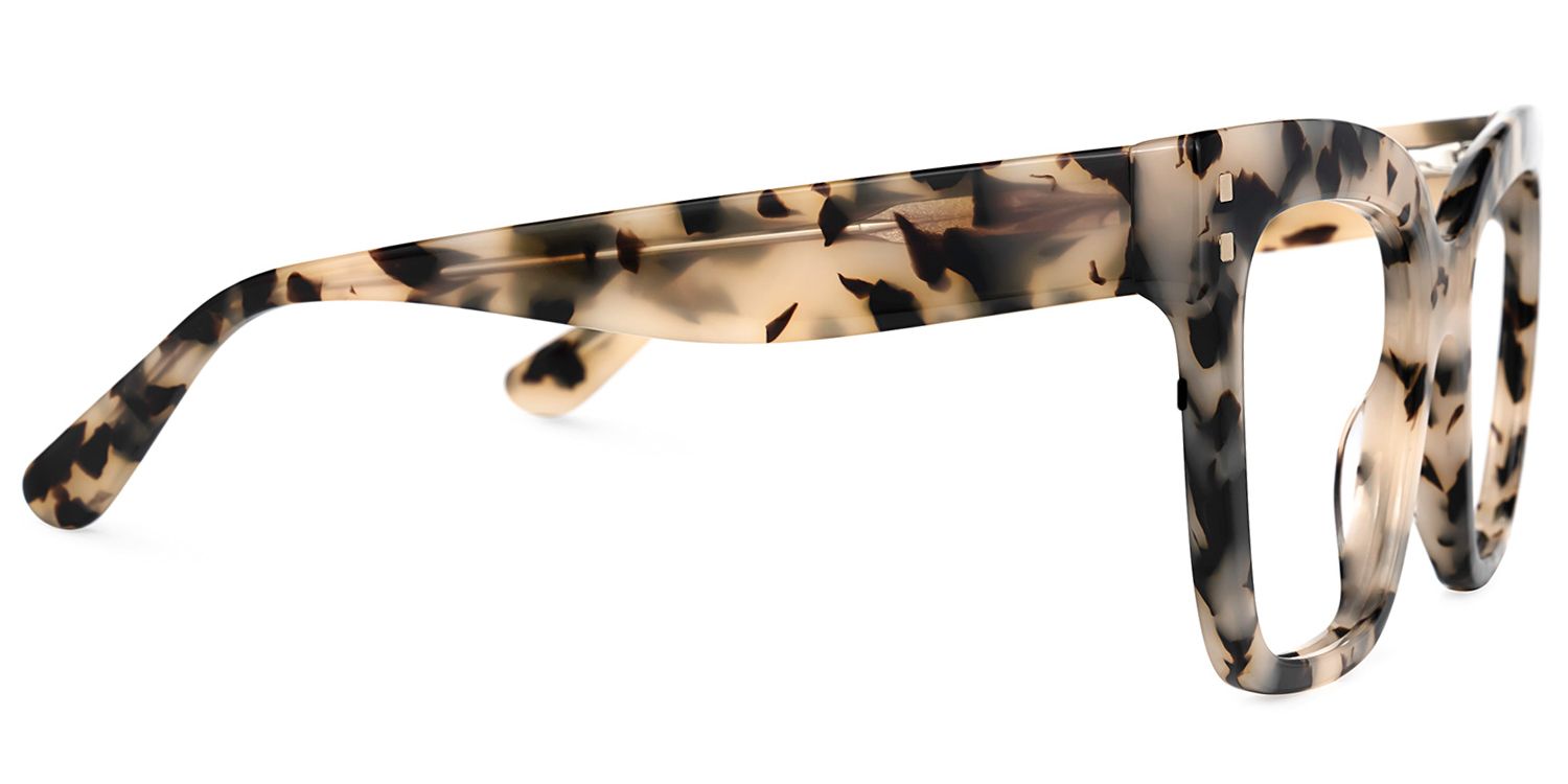 Minguela Braun-Tortoise Quadratisch Brille3