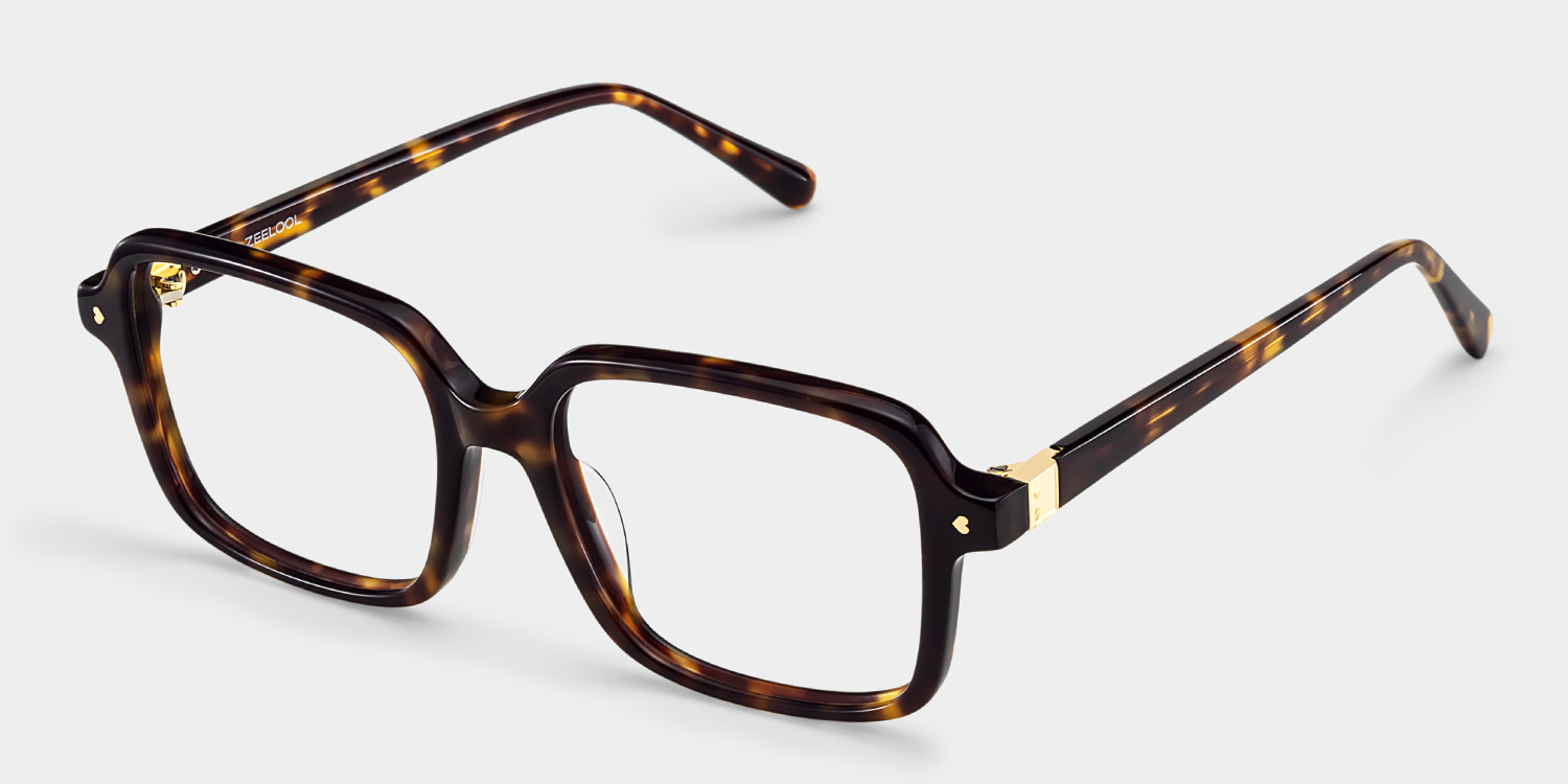 Talia Tortoise Quadratisch Brille3