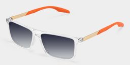 Active Klar Rechteckig Brille2