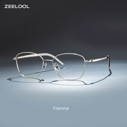 Tianna Weiß Rechteckig Brille0