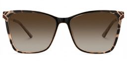 Tricee Tortoise Quadratisch Brille0