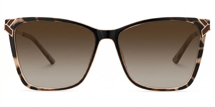 Tricee Tortoise Quadratisch Brille
