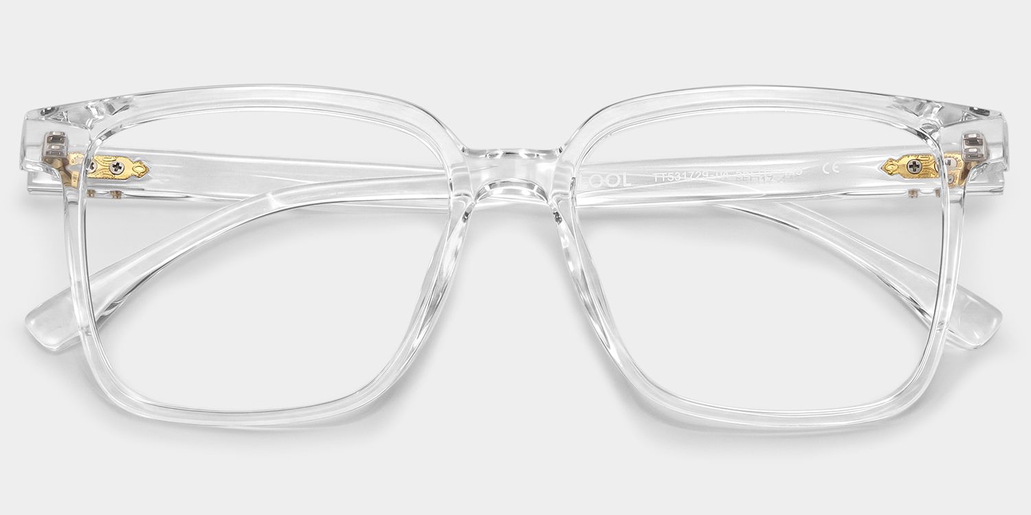 Contreras Klar Quadratisch Brille1
