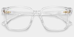 Contreras Klar Quadratisch Brille1