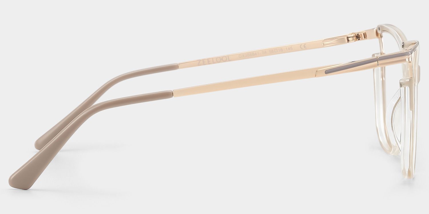 Pace Beige Cateye Brille3