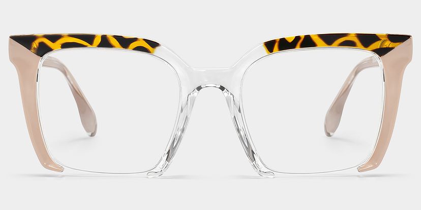 Misty Rosa Quadratisch Brille