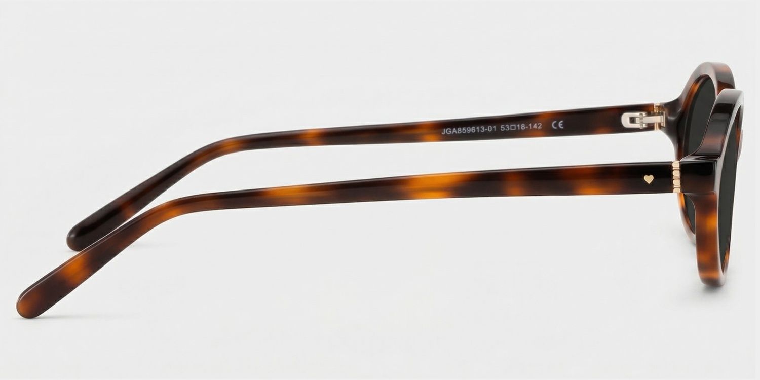 Everly Tortoise Oval Sonnenbrille, die Dein Gesicht umrahmen | ZEELOOL3