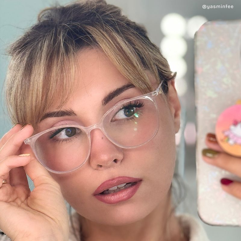 Babbage Hellbraun Rund Brille7