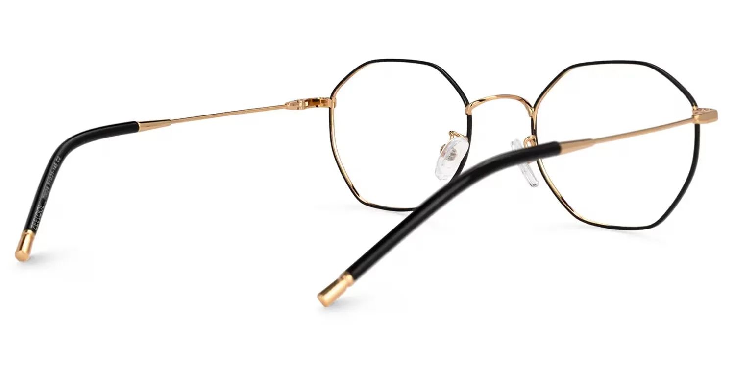 Reyes Schwarz Geometrisch Brille3