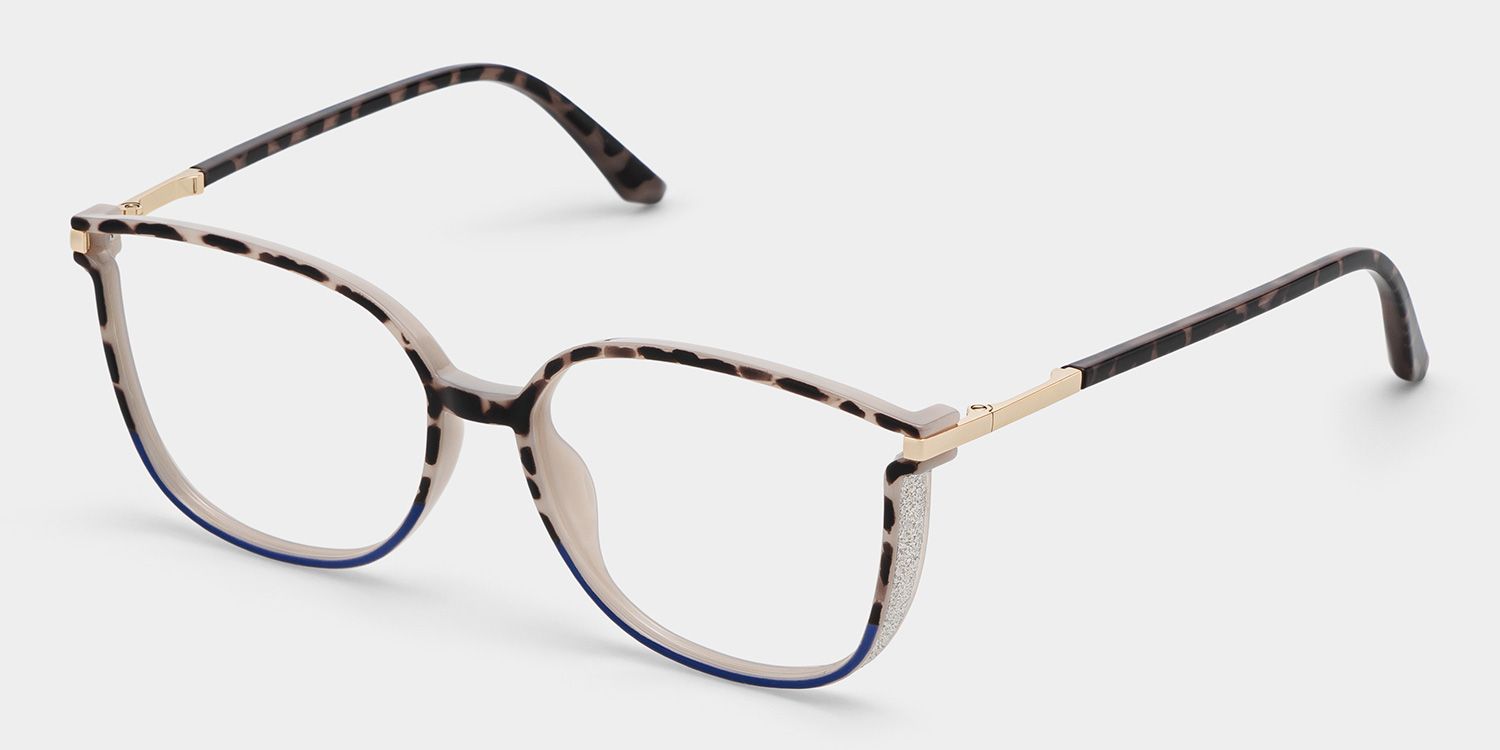 Walden Schwarz-Tortoise Cateye Brille2
