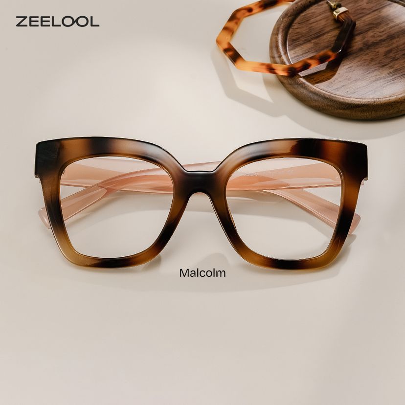 Malcolm Bernstein Quadratisch Brille