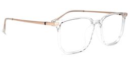 Fezell Klar Quadratisch Brille2