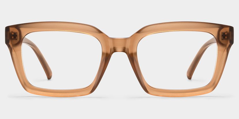 Marley Braun Rechteckig Brille