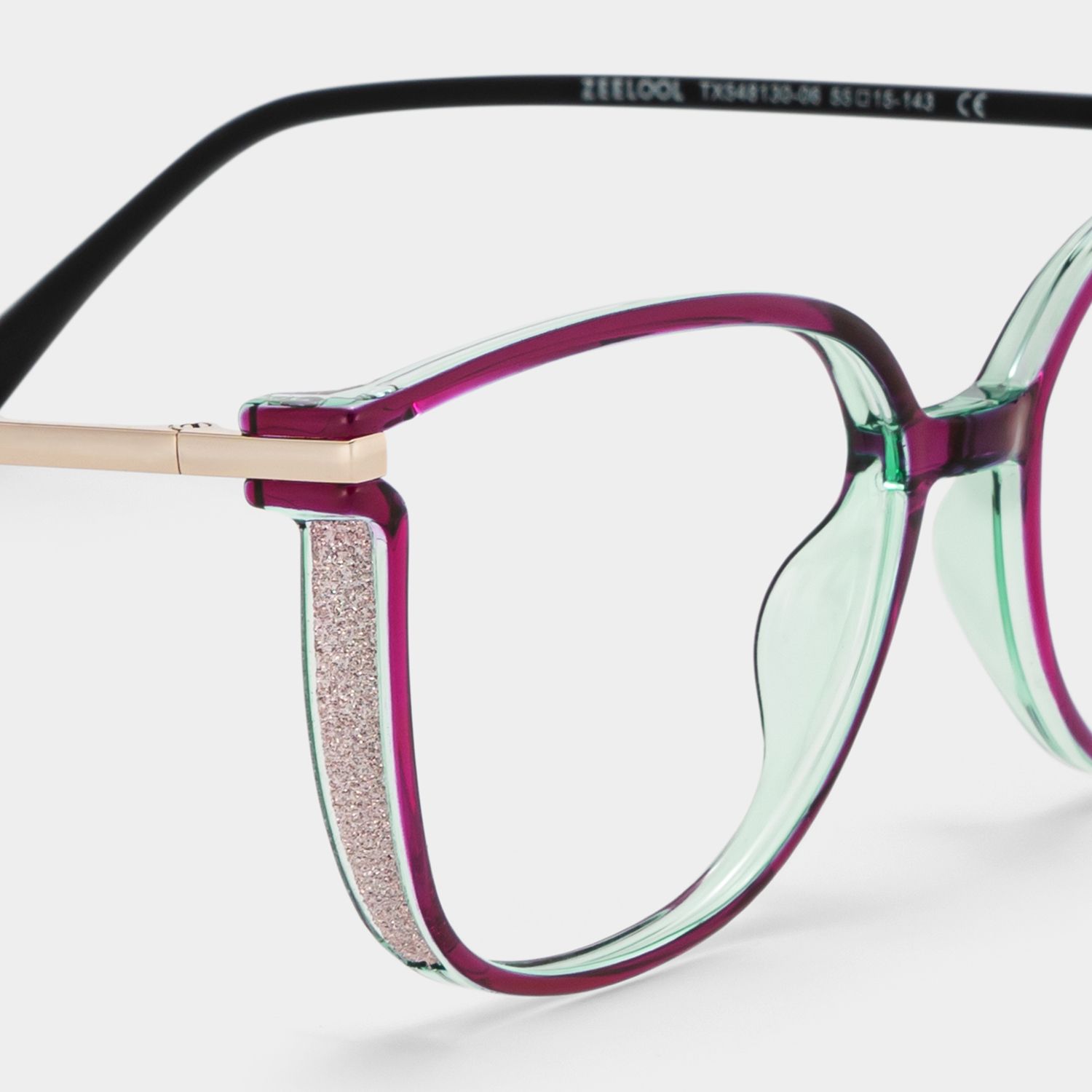 Walden Lila Cateye Brille6