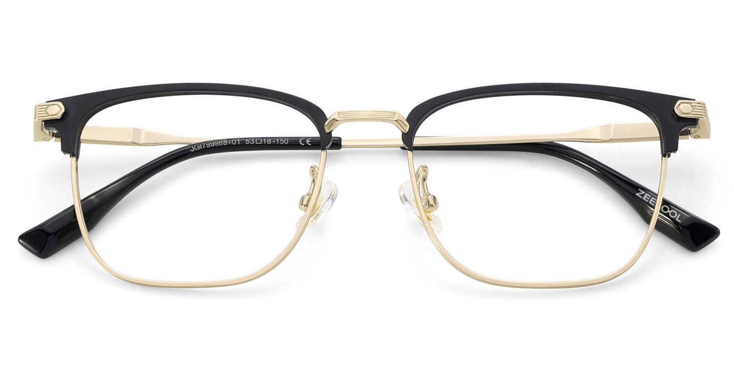 Barrett Gold Browline Titan Brille1