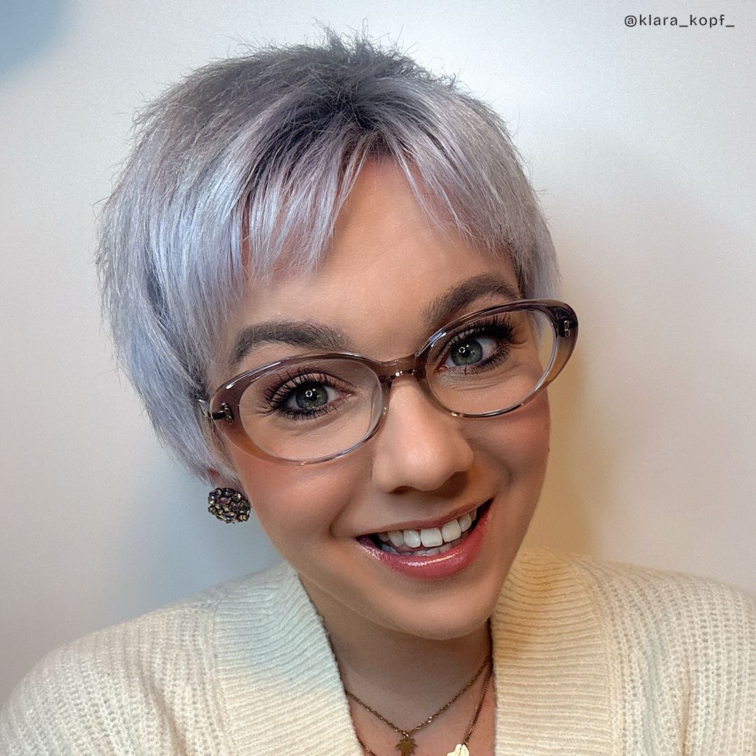 Blaire Grau Oval Brille7