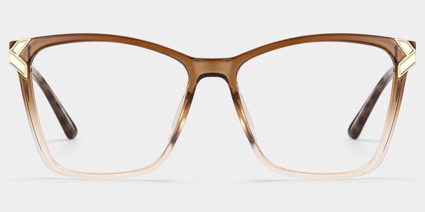 Mia Braun Quadratisch Brille