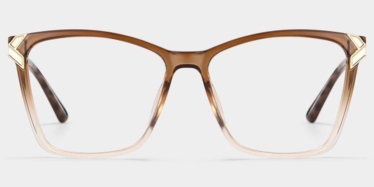 Mia Braun Quadratisch Brille