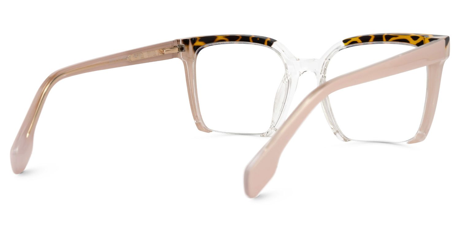 Misty Rosa Quadratisch Brille3