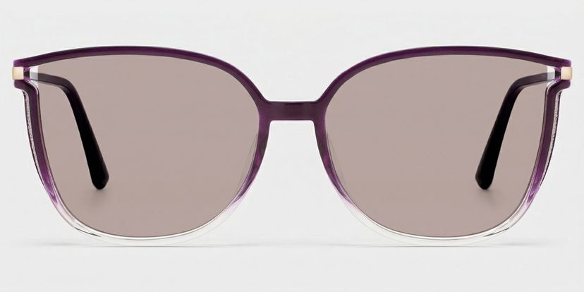 Walden Dunkellila Cateye Brille