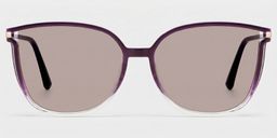 Walden Dunkellila Quadratisch Sonnenbrille0