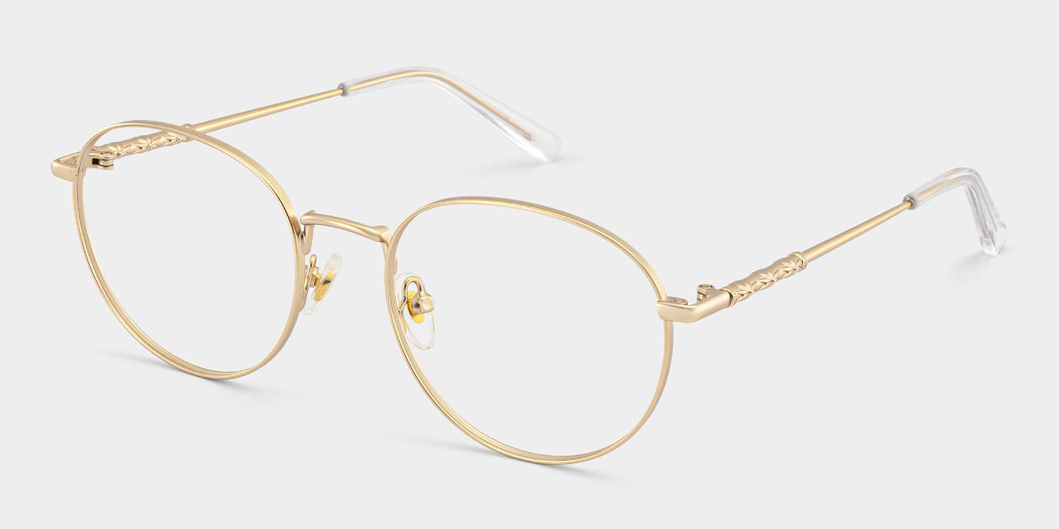 Ian Gold Rund Brille4