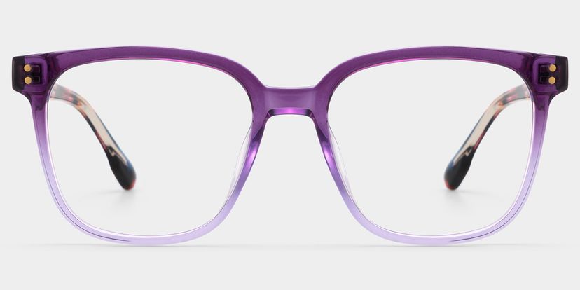 Donnalyn Lila Quadratisch Brille