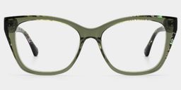 Maple Grün Schmetterling Brille2