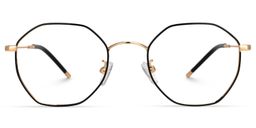 Reyes Schwarz Geometrisch Brille0