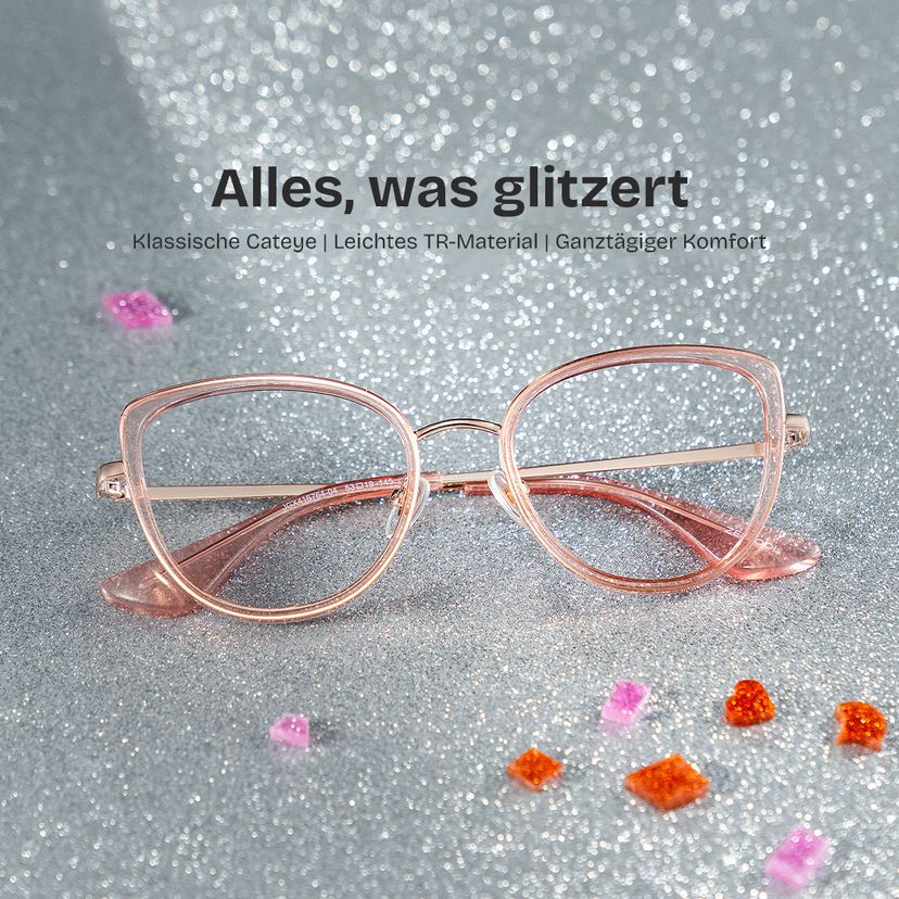 Celine Rosa Cateye Brille