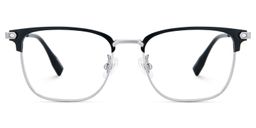 Barrett Silber Browline Brille0