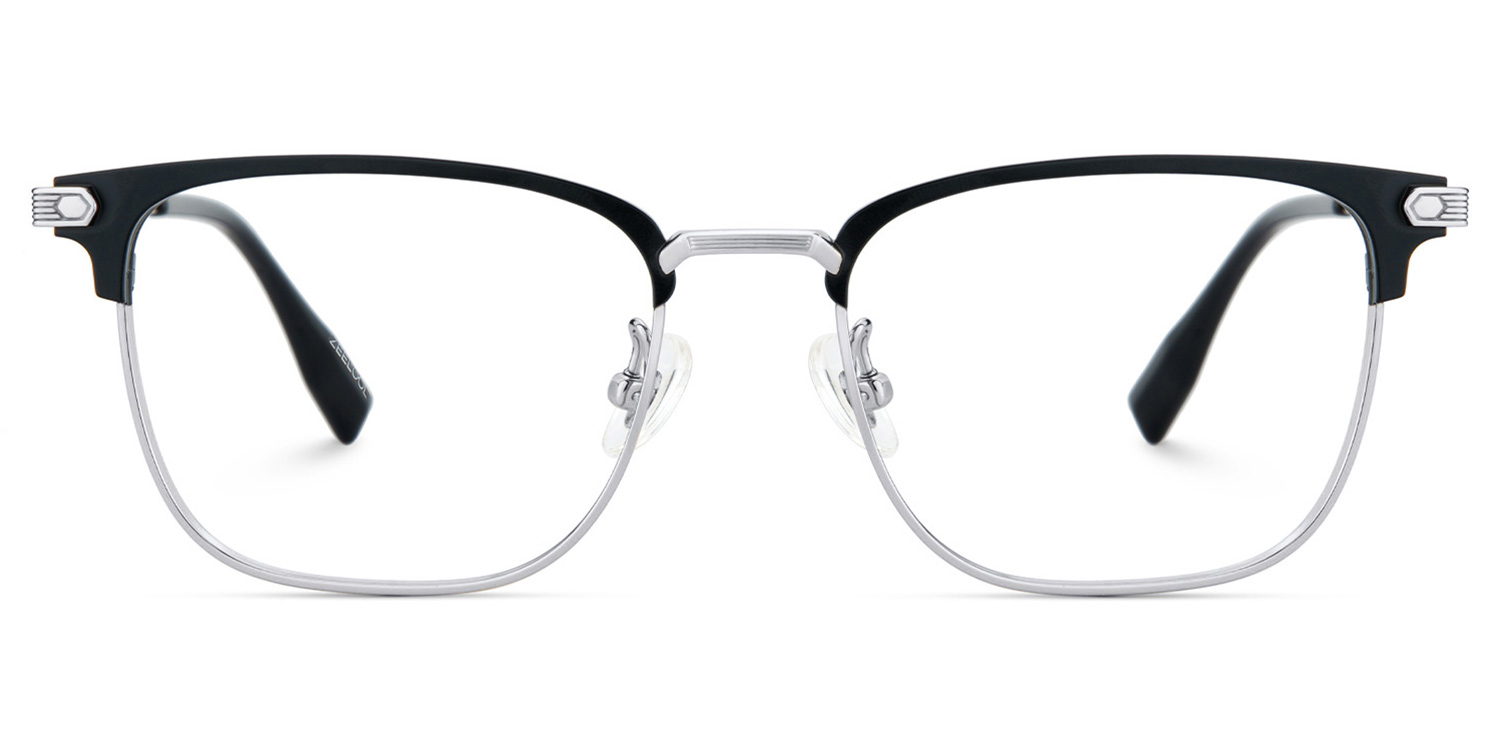 Barrett Silber Browline Brille