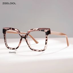 Eboney Tortoise Quadratisch Brille0