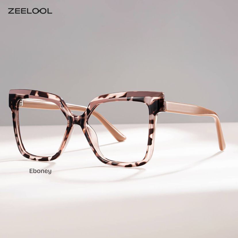 Eboney Tortoise Quadratisch Brille