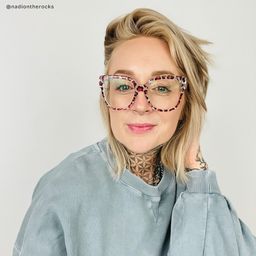 Trisha Lila Quadratisch Brille9