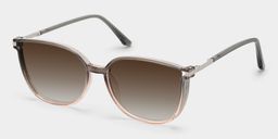 Walden Grau Cateye Brille2