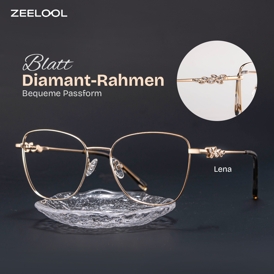 Lena Gold Schmetterling Brille0