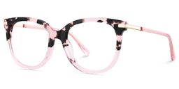 Mailyn Rosa-Tortoise Rund Brille3