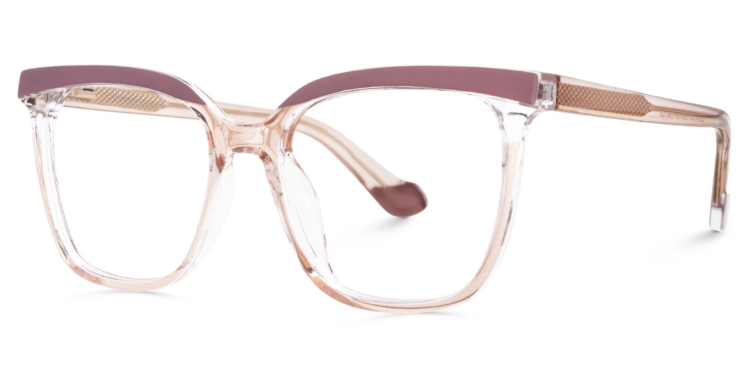 Tawana Lila Quadratisch Brille1