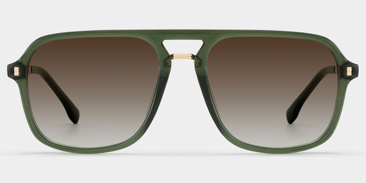 Berkeley Grün Pilot Sonnenbrille