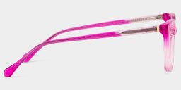 Juno Rosa Rechteckig Brille5