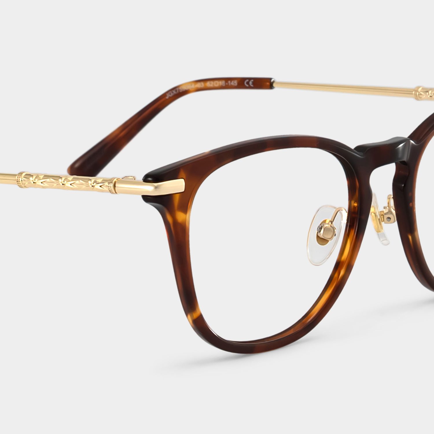Laura Tortoise Quadratisch Brille7