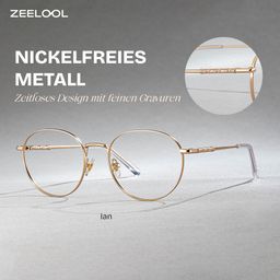 Ian Gold Rund Brille0