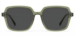 Ember Grün Quadratisch Brille0